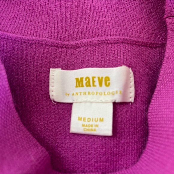 Maeve by Anthropologie Pink Mock Neck Sweater - Picture 3 of 3